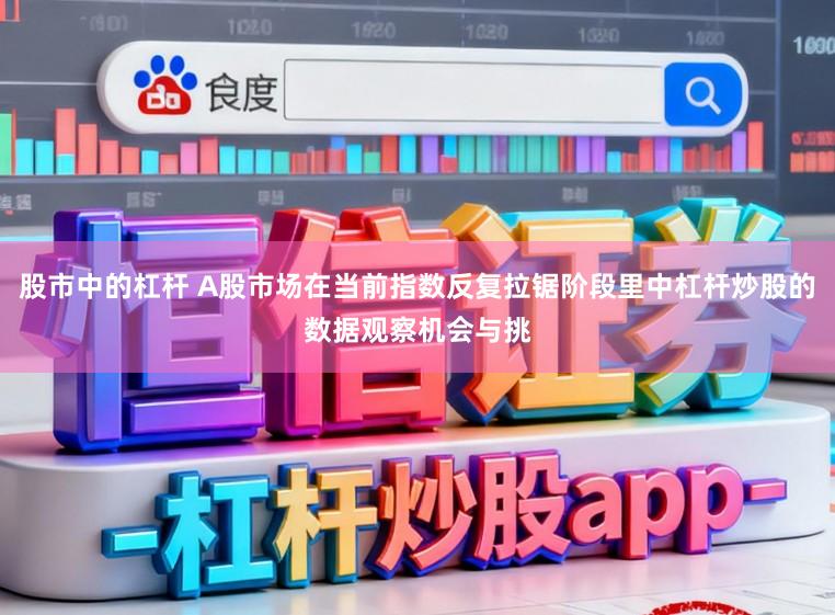 股市中的杠杆 A股市场在当前指数反复拉锯阶段里中杠杆炒股的数据观察机会与挑