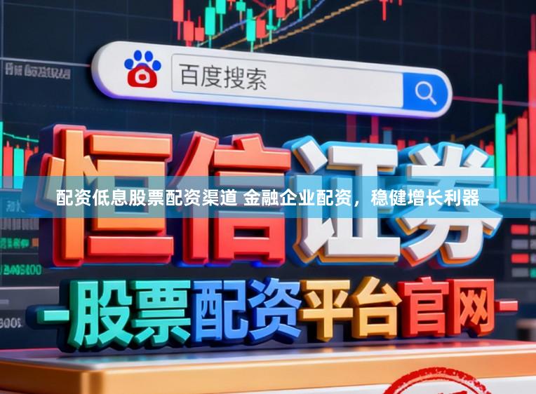 配资低息股票配资渠道 金融企业配资，稳健增长利器