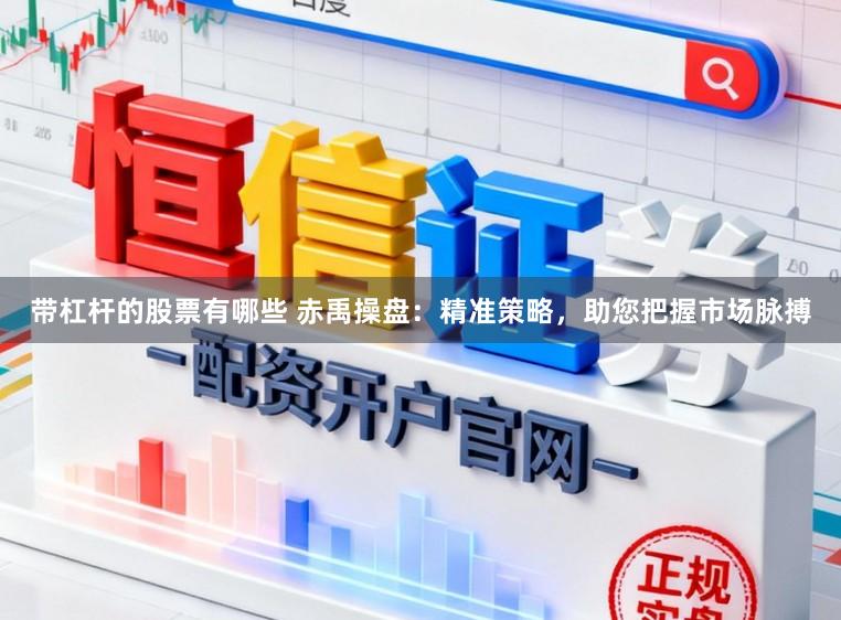 带杠杆的股票有哪些 赤禹操盘：精准策略，助您把握市场脉搏