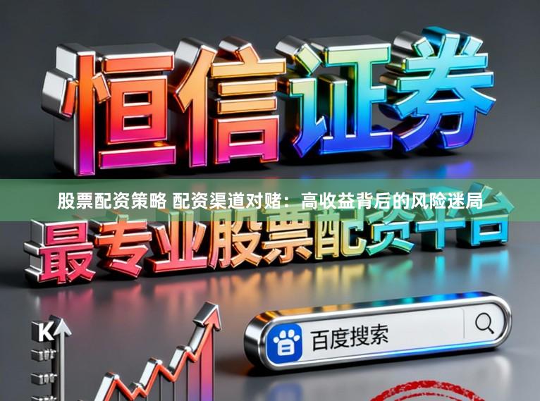 股票配资策略 配资渠道对赌：高收益背后的风险迷局